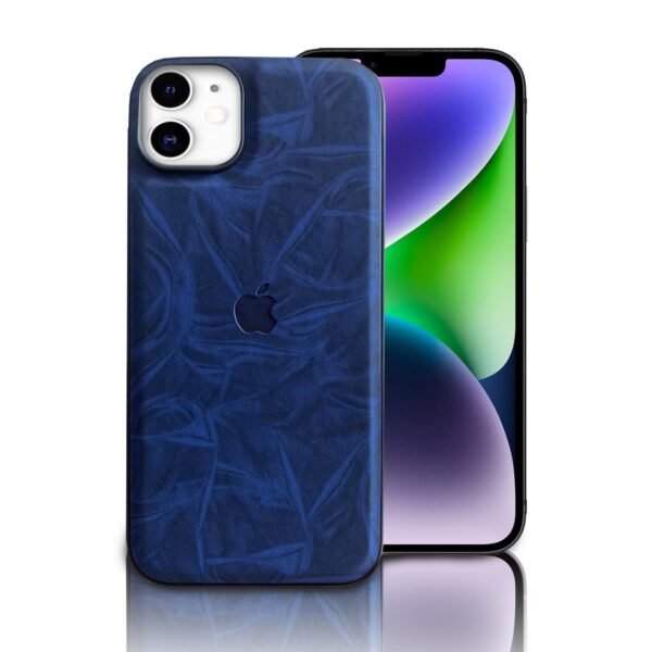 Leather Desing azul