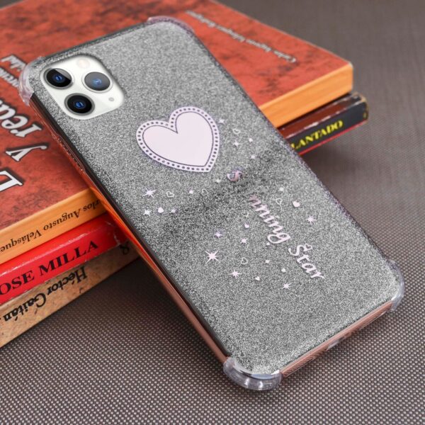 Cutie Heart case gris
