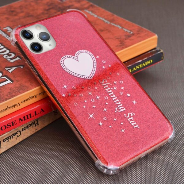 Cutie Heart case rojo