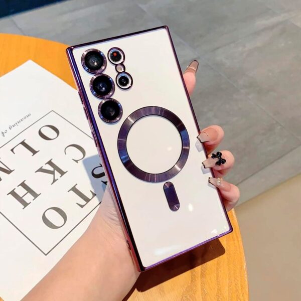 Metal Magsafe morado