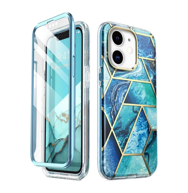 360° Marble celeste