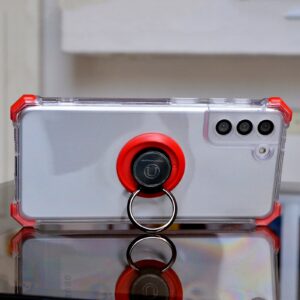 Protective Tpu con anillo rojo