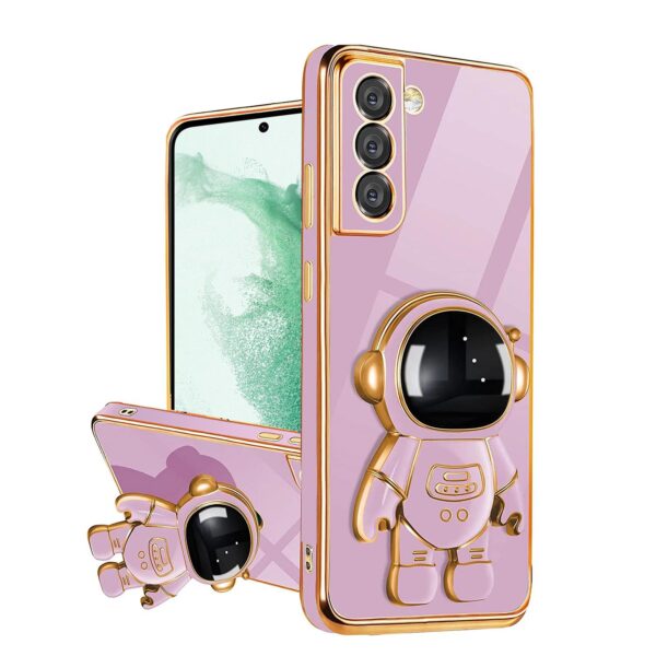 Astronauta Holder case lila