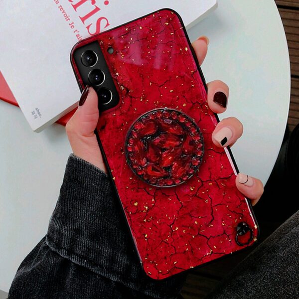 Girly Marble rojo