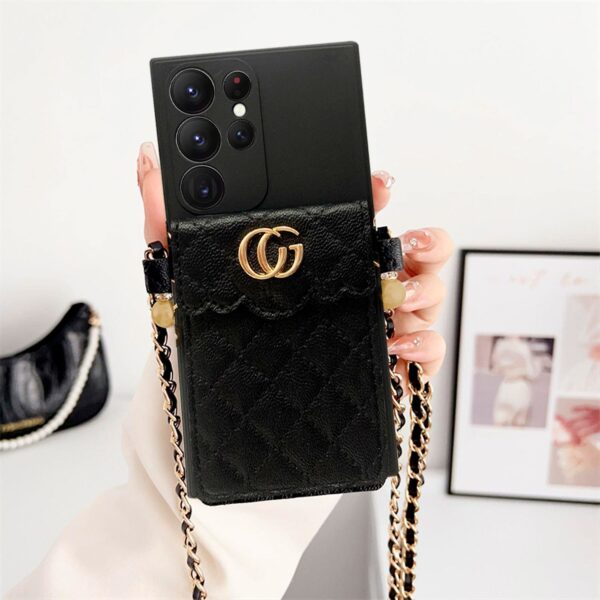 Leather Chain negro