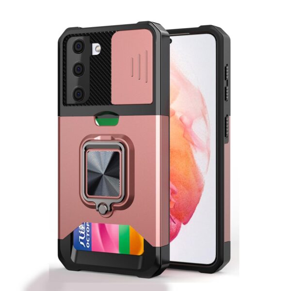 360° Shockproof Ring rosado