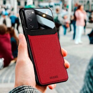 Hybrid Leather rojo