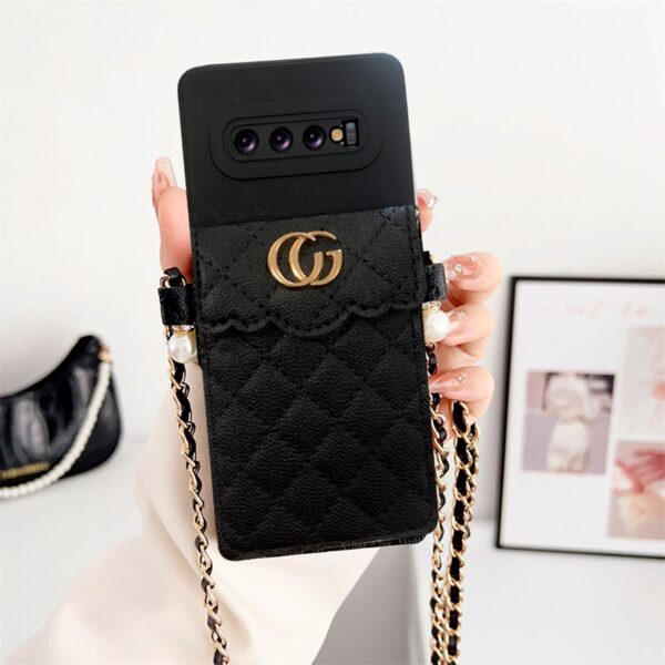 Leather Chain negro