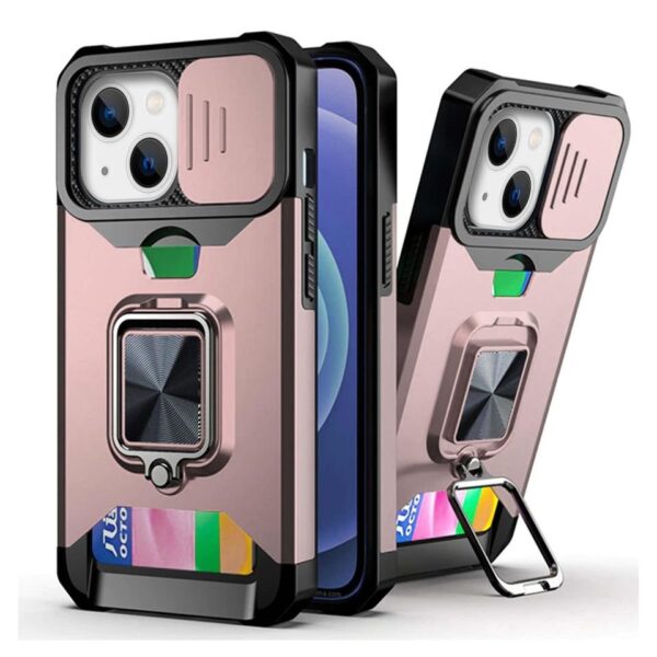 360° Shockproof Ring rosado