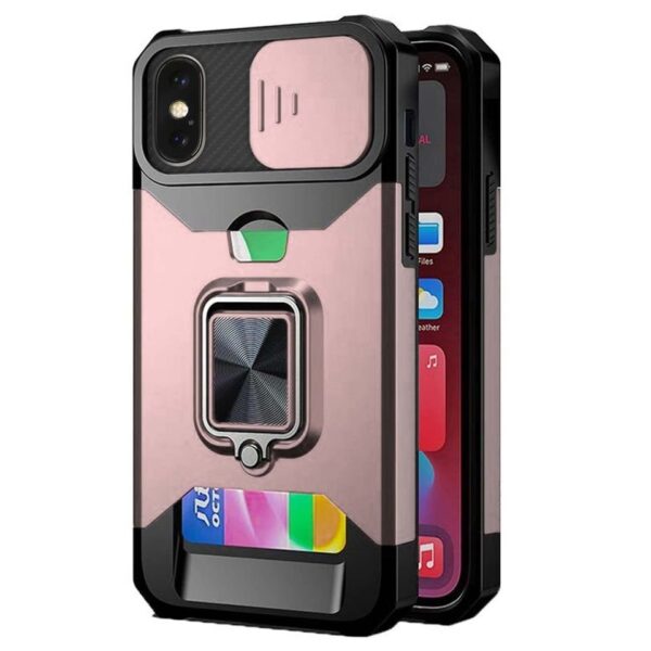 360° Shockproof Ring rosado