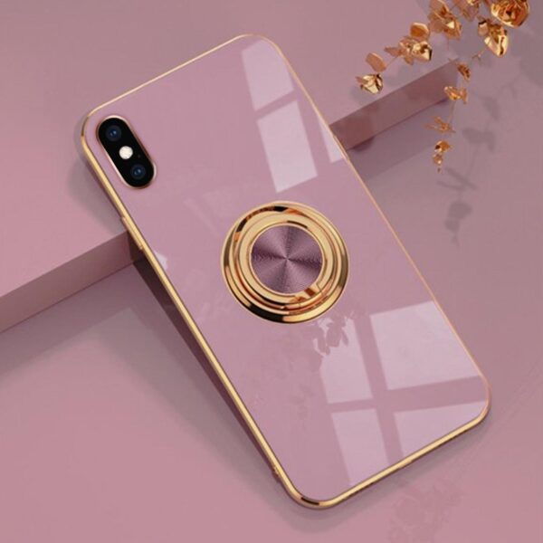 Gold Ring lila
