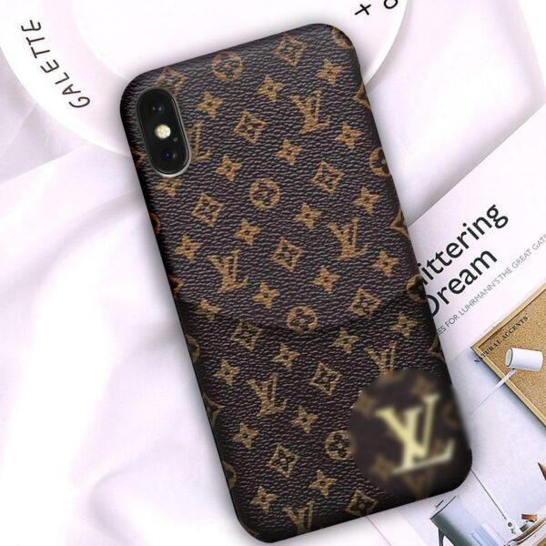 Lv Leather Case diseño 1