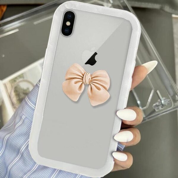 Bow case blanco