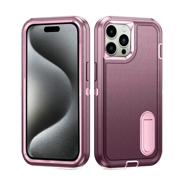 Hard case morado y rosado
