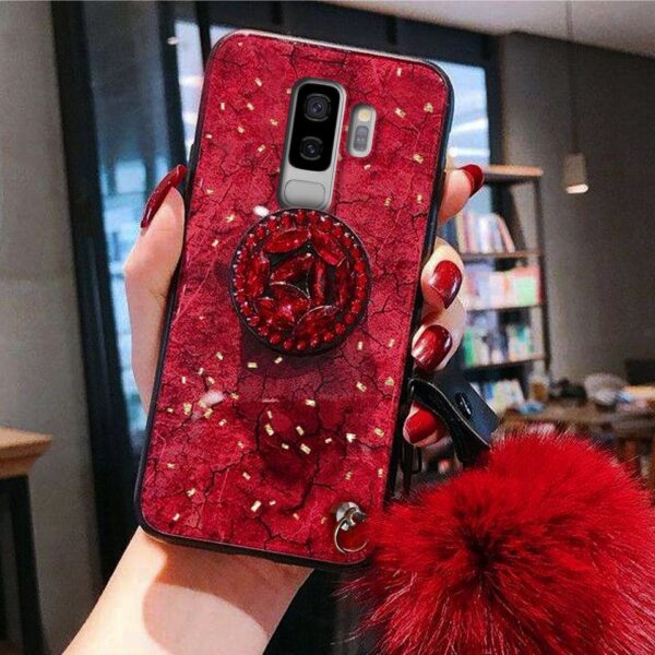Girly Marble rojo