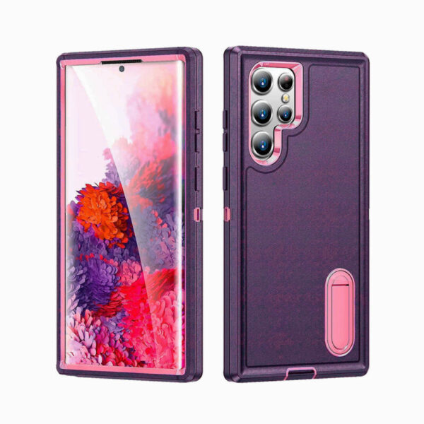 Hard case morado con rosado - Imagen 2