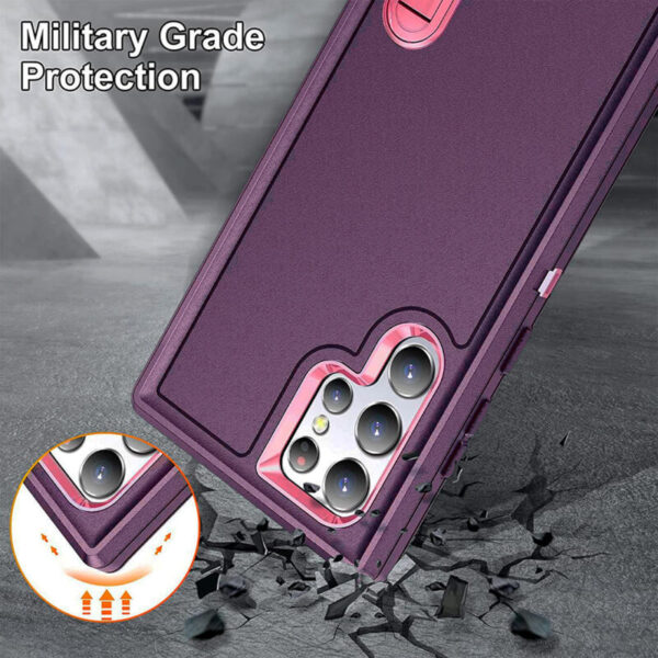 Hard case morado con rosado - Imagen 3