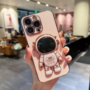 Astronauta Holder case rosado