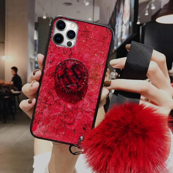 Girly Marble rojo