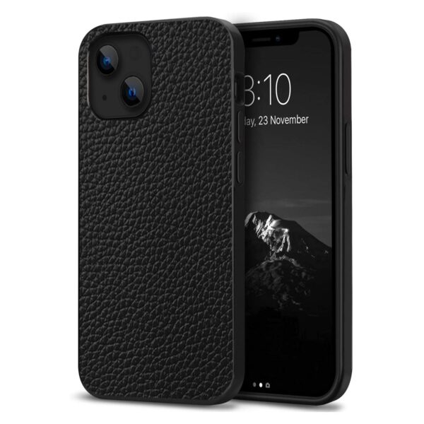 Leather Pattern negro