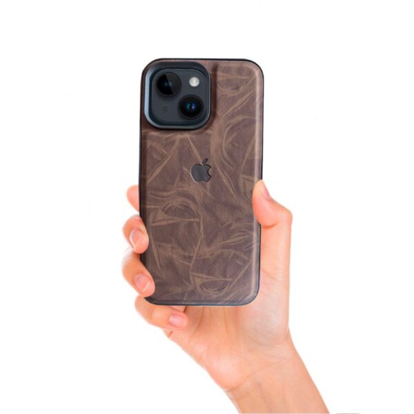 Leather Desing case café