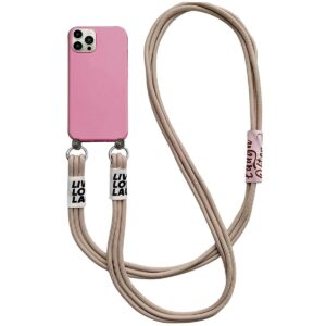 Silicon Strap case rosado