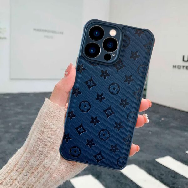 Luxury LV Case Azul