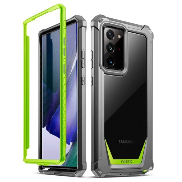 360° Guardian case gris con verde