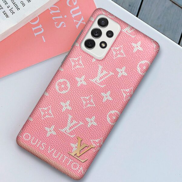 LV Leather rosado