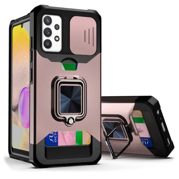 360° Shockproof Ring rosado