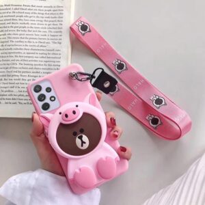 Silicon Bear case rosado