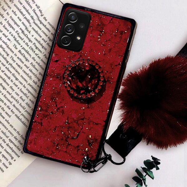Girly Marble rojo