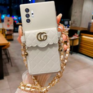 Leather Chain blanco
