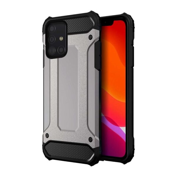 Strong Armor case plateado