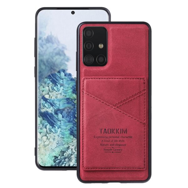 Red Card Holder Leather case