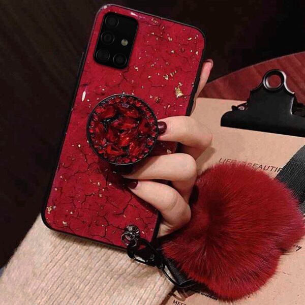 Girly Marble rojo