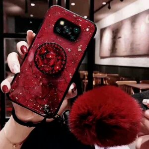 Girly Marble rojo