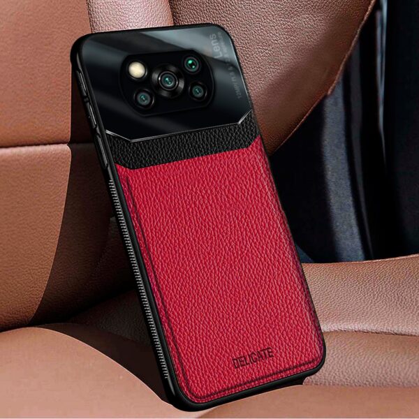 Hybrid Leather rojo