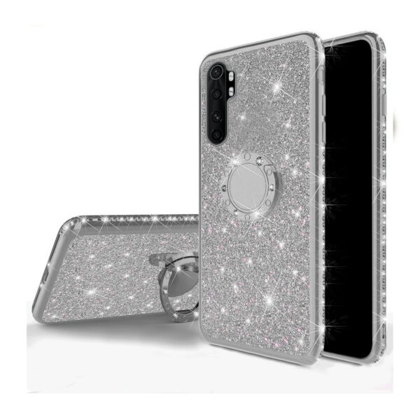 Shiny Ring case plateado