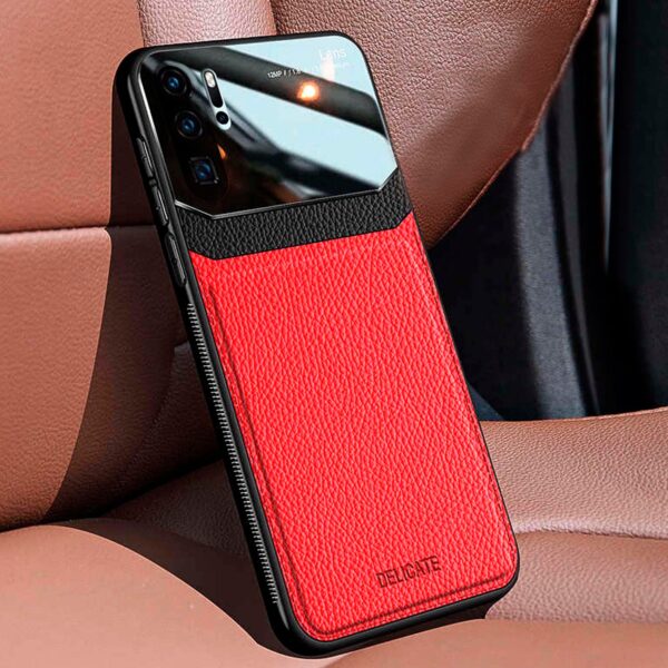 Hybrid Leather rojo