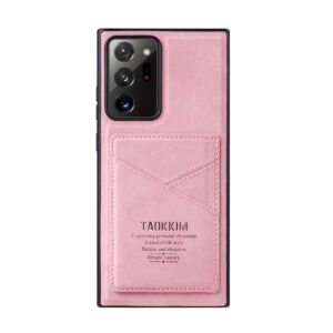 Pink Card Holder Leather
