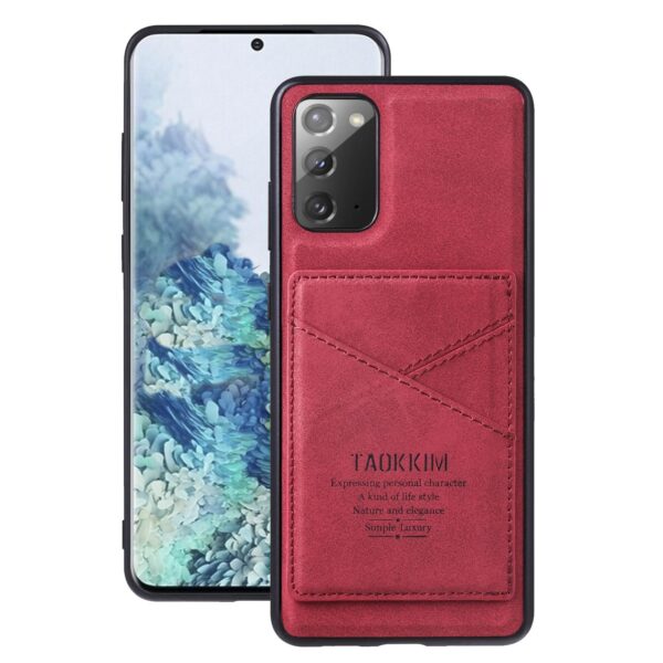 Red Card Holder Leather case