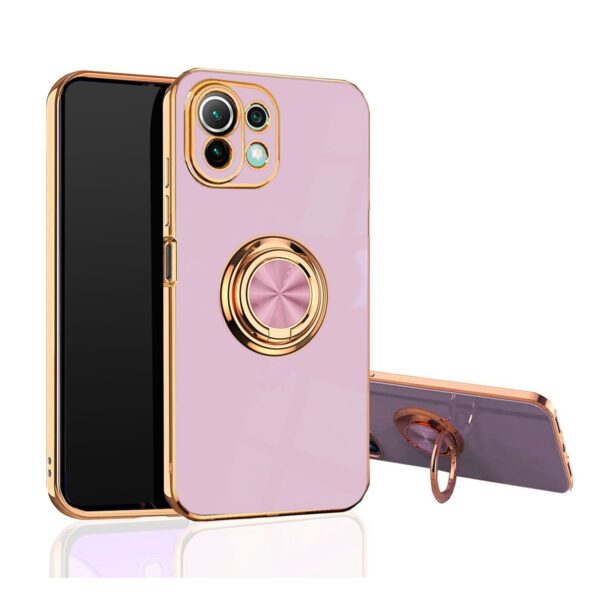 Gold Ring lila