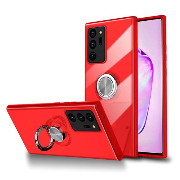 Clear Ring case rojo