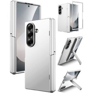 360° Hard Mate Protection case plateado