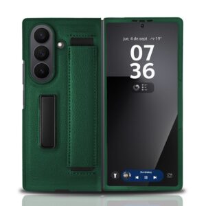 Green Pattern Leather Holder case