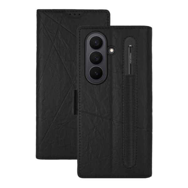 Pen Wallet Geometric case negro