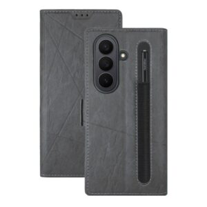Pen Wallet Geometric case gris