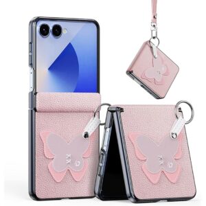 Pink Leather Chain case