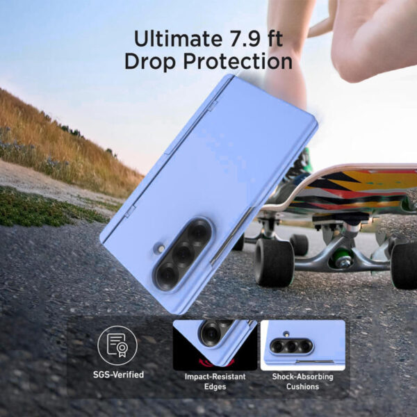 360° Hard Mate Protection case celeste - Imagen 3